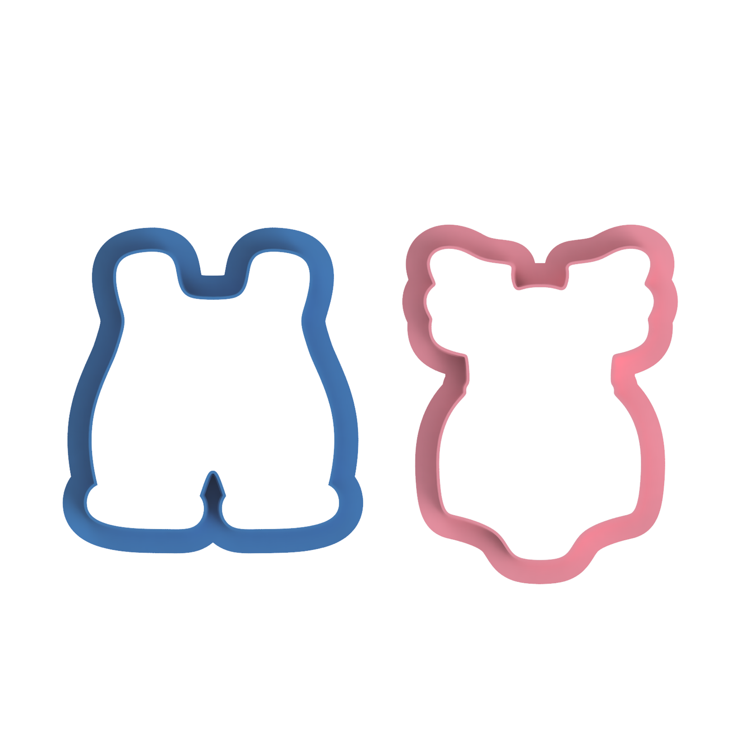 Baby Boy Romper and Baby Girl Dress Cutters