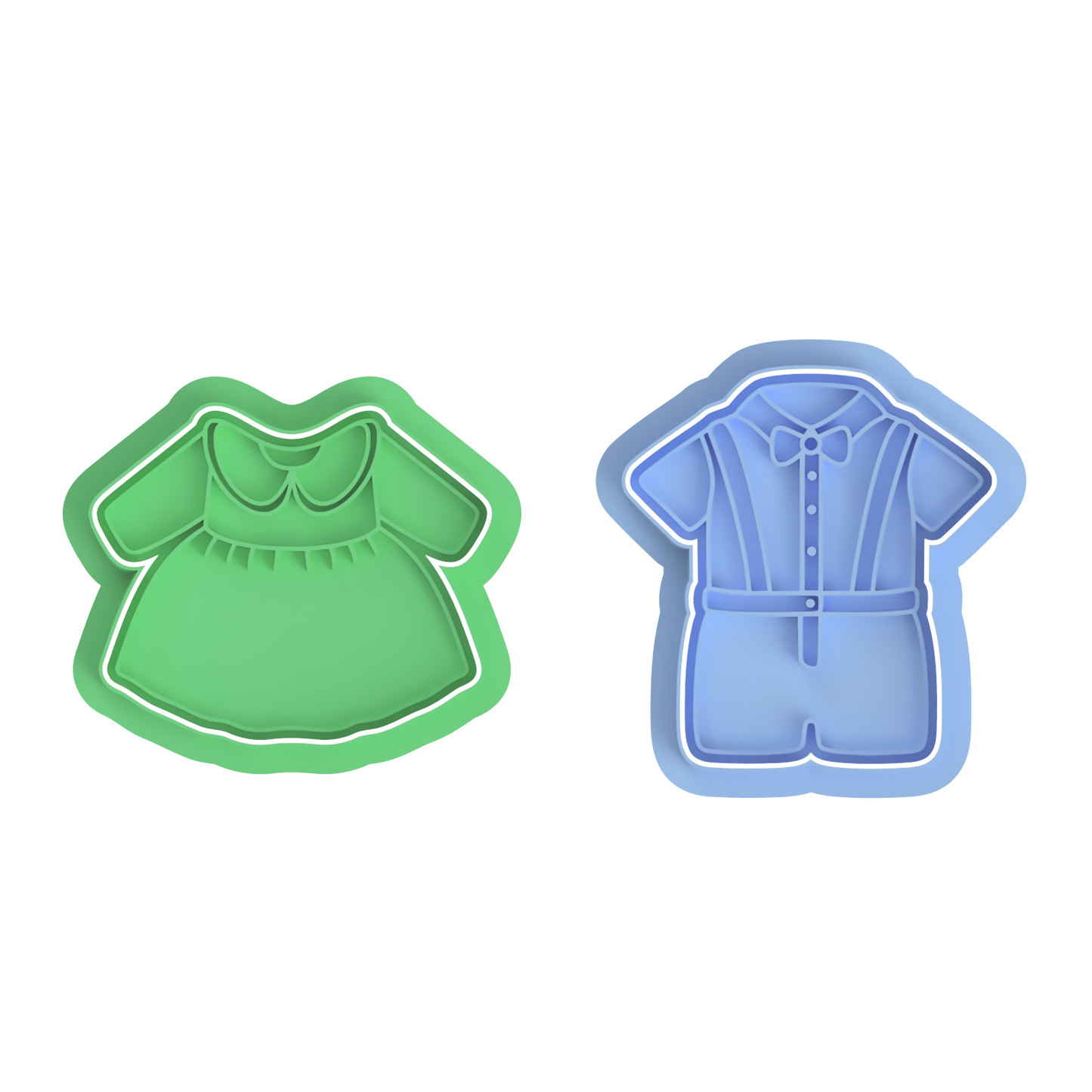 Baby Boy and Girl Dress Set