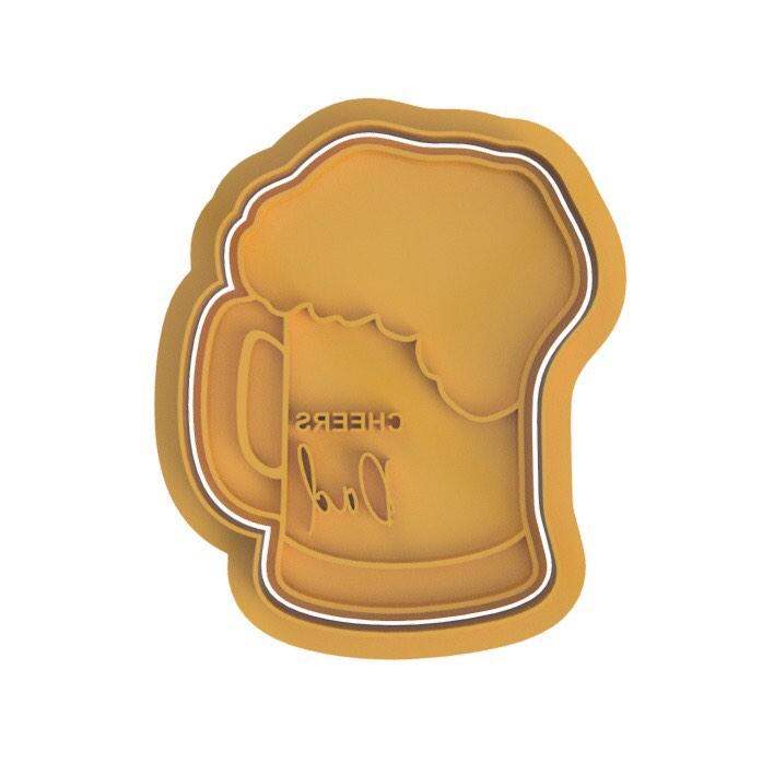 Cheers Dad Beer Glass