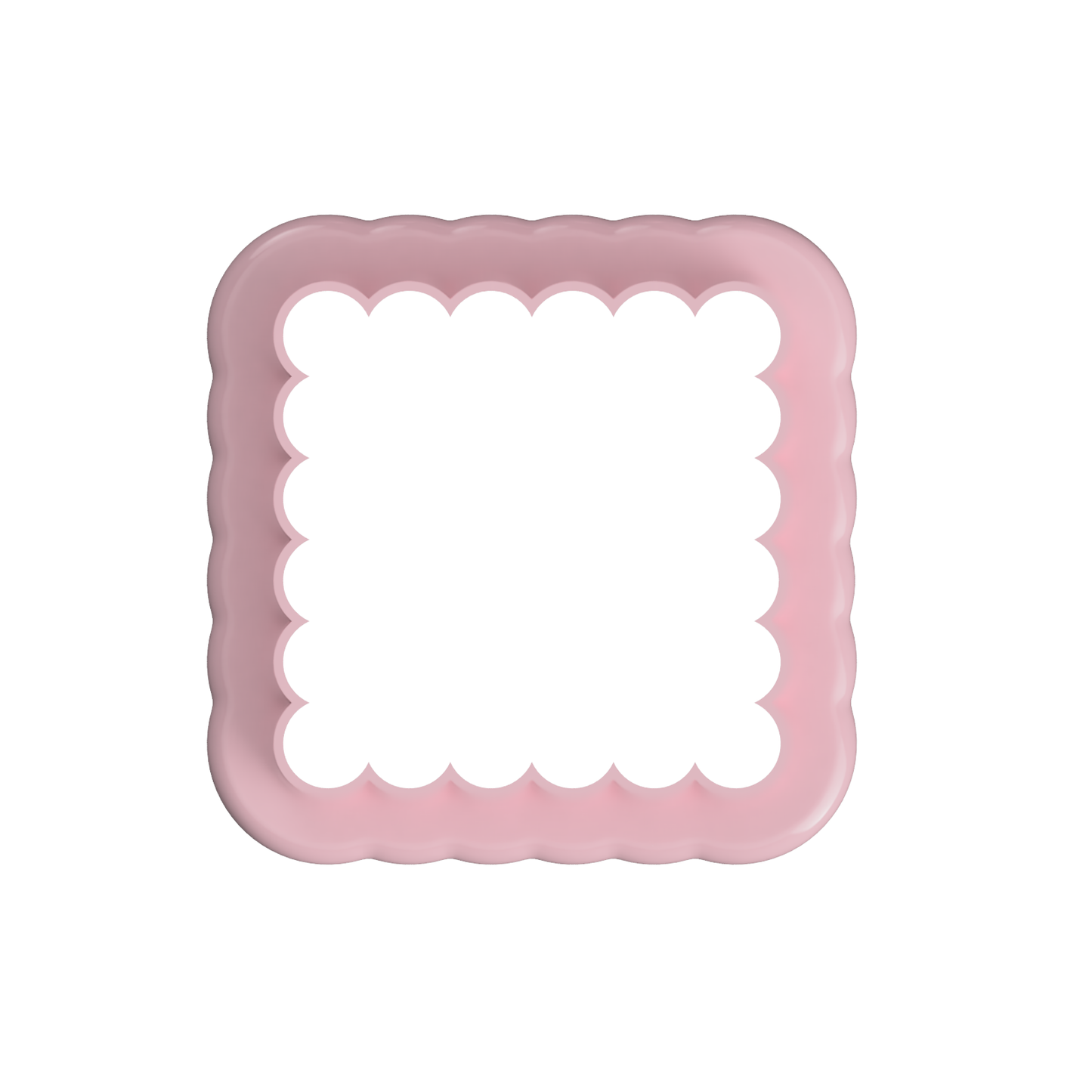 Wavy Square Cutter (Scalloped)