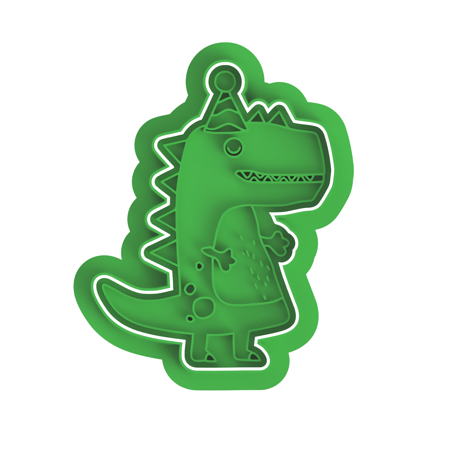 Dinosaur with Party Hat