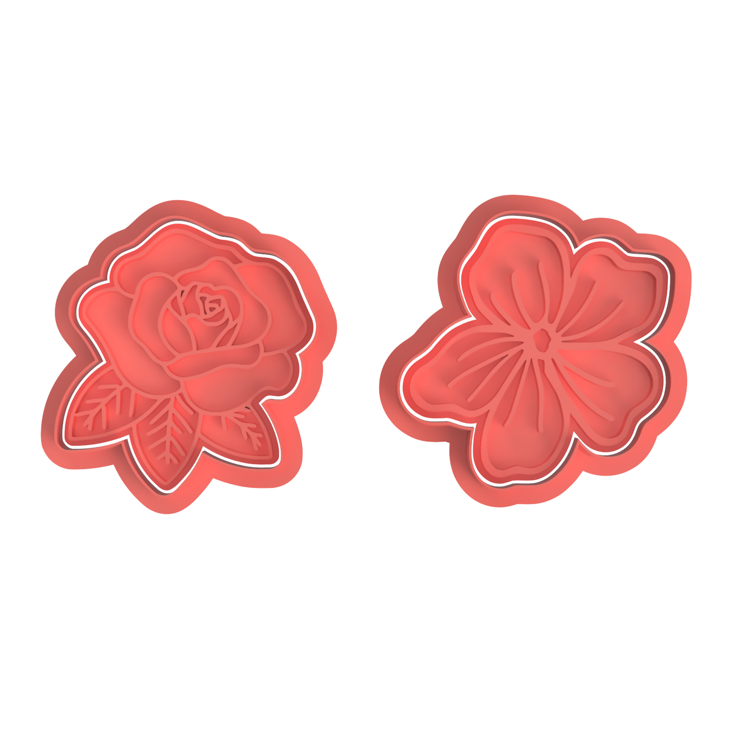 Flowers set of 2