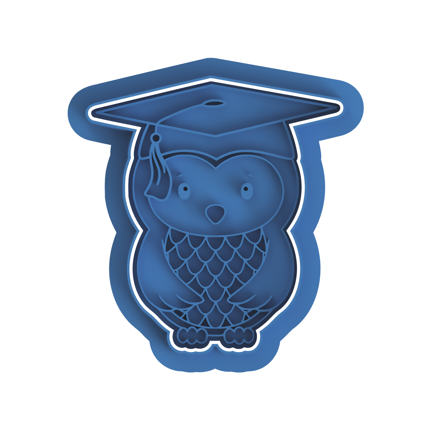 Owl with Graduation Hat
