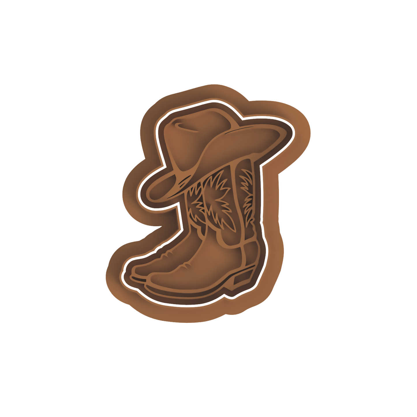 Cowboy Hat on the Boots