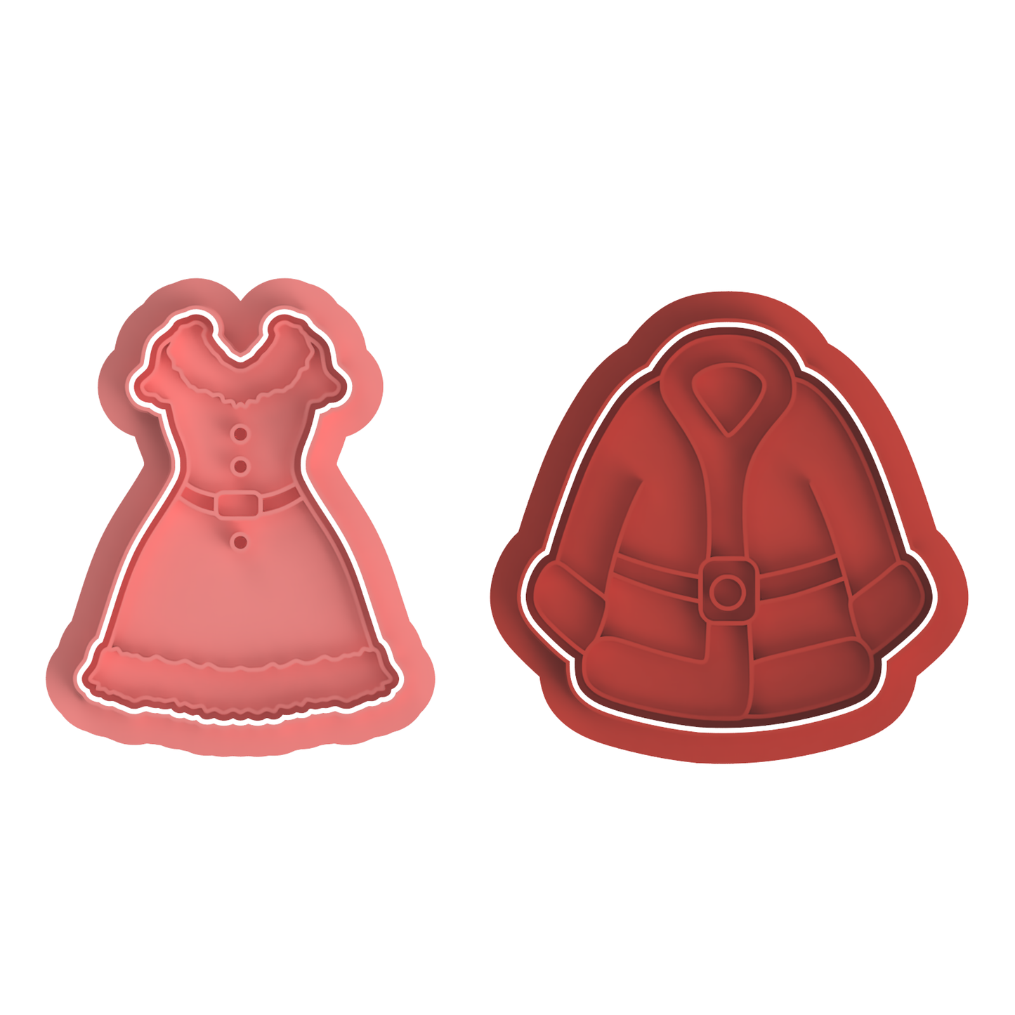 Santa and Mrs Claus Dress Set