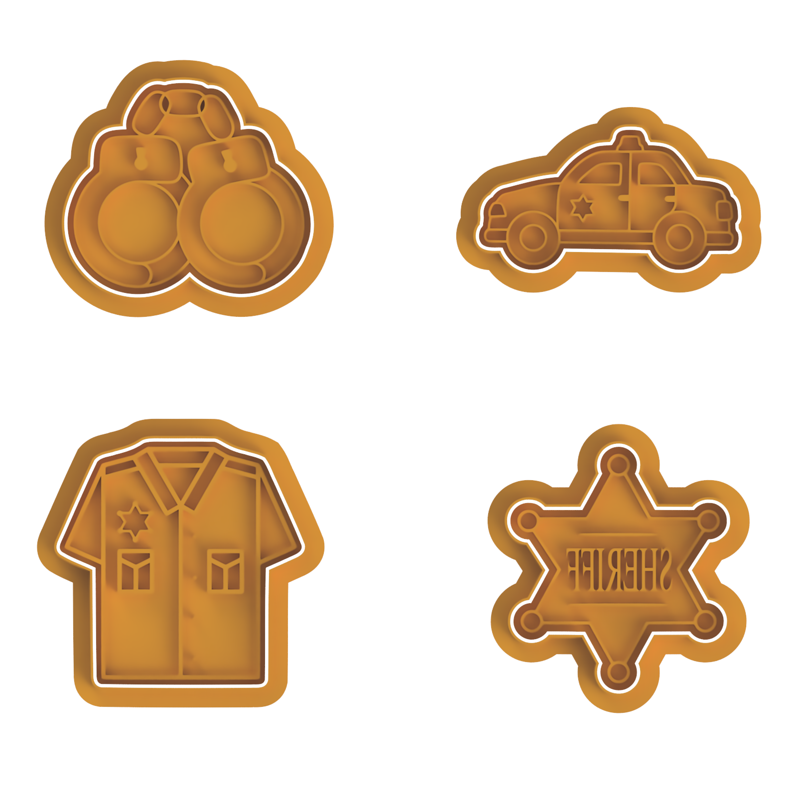 3pc Sheriff Cutie