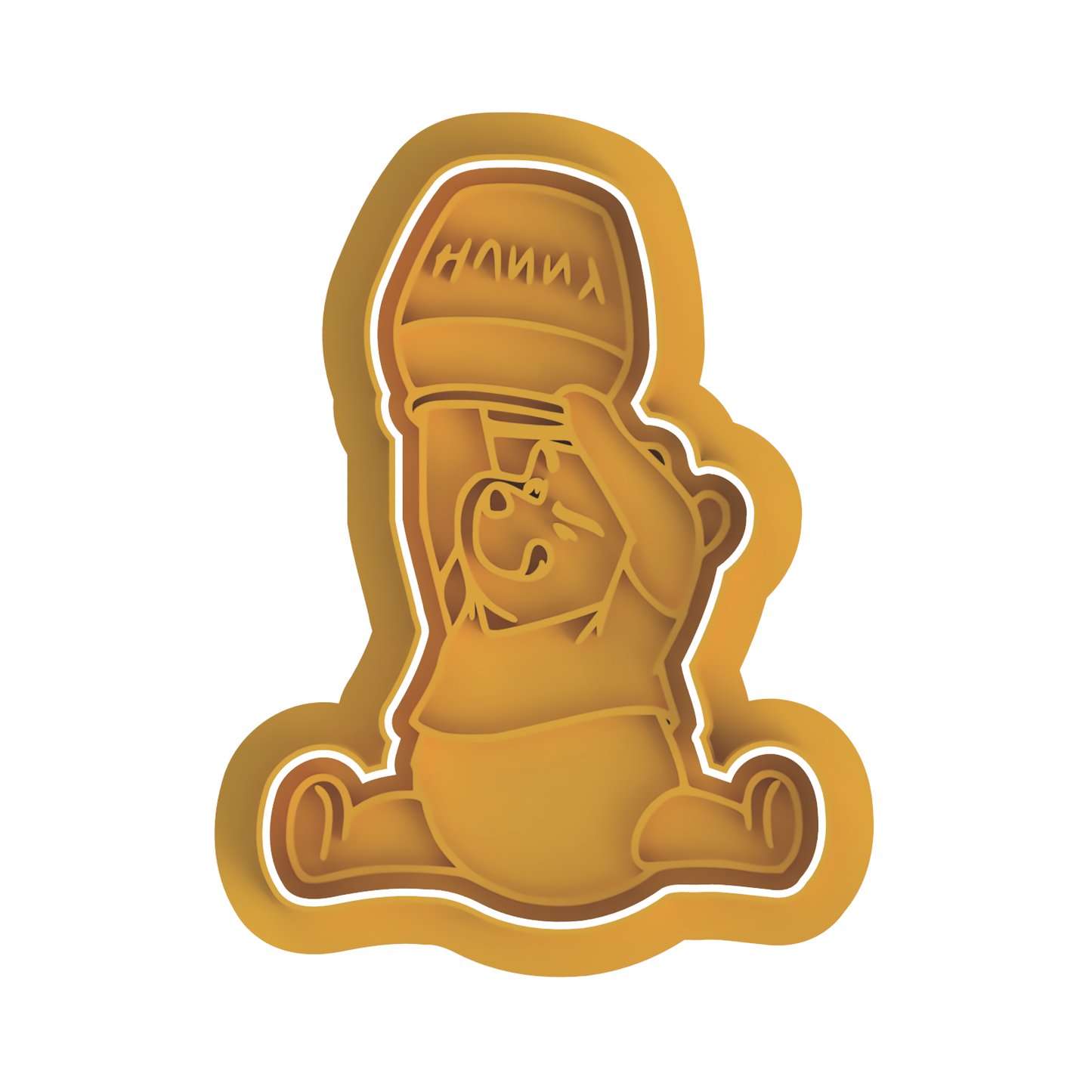 Winnie The Pooh with Honey Pot