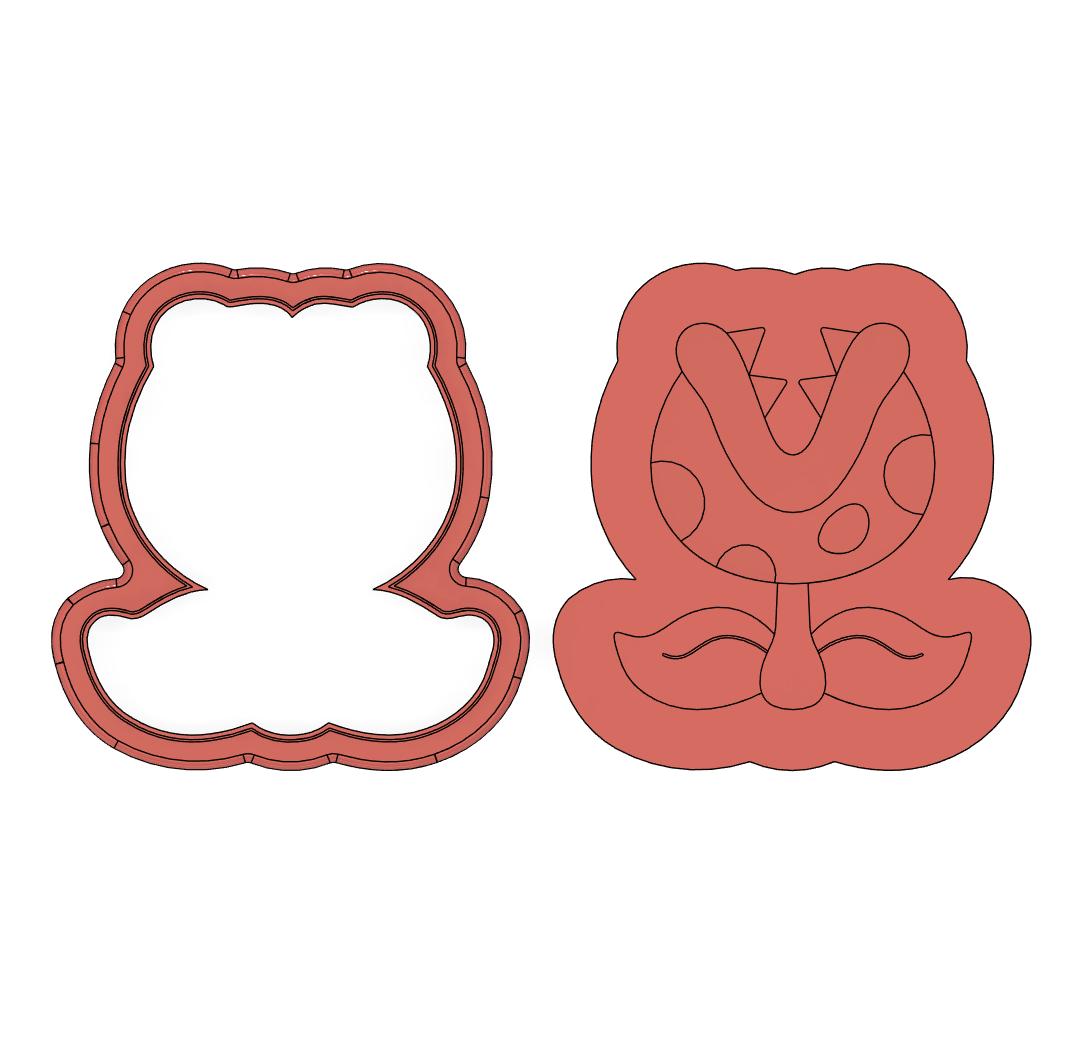 Mario Piranha Plant Debosser Set