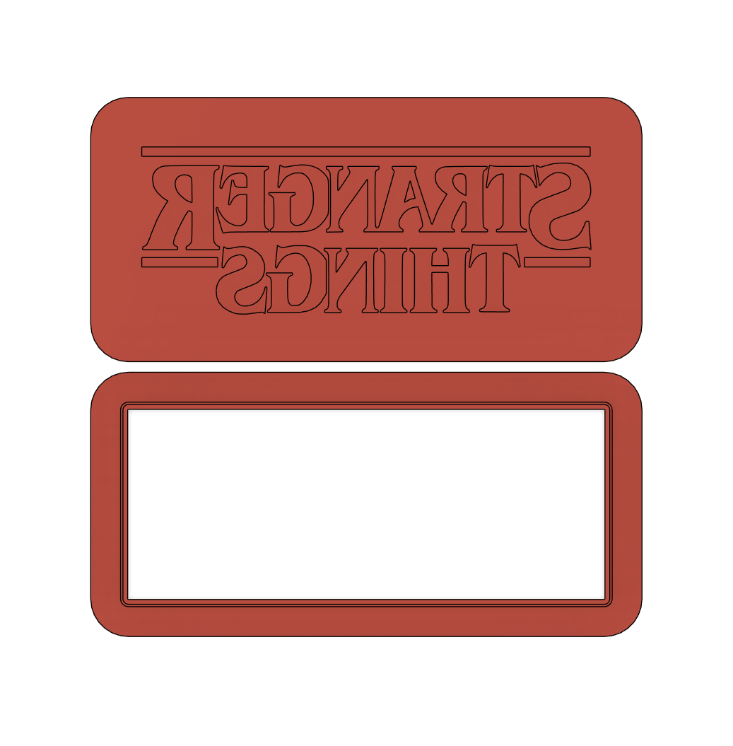 Stranger Things Logo Debosser Set