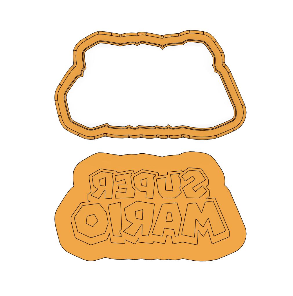 Mario Logo Debosser Set