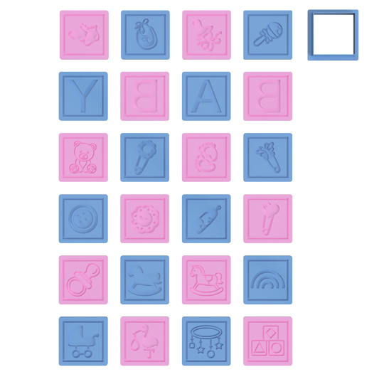 Baby Blocks Debosser set