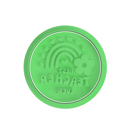 Best Teacher Ever Stamp