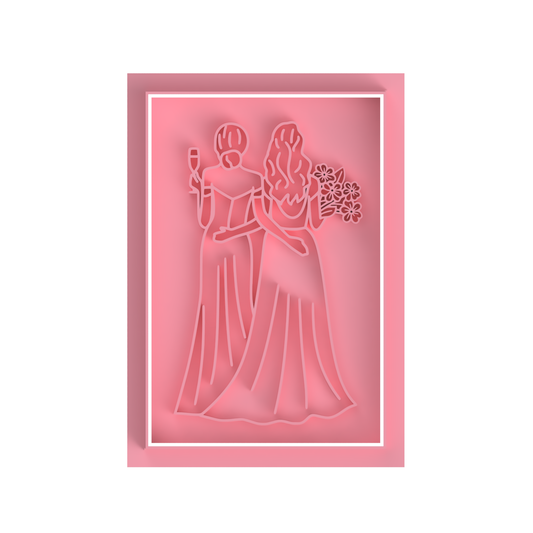 Bride and Bridesmaid #3