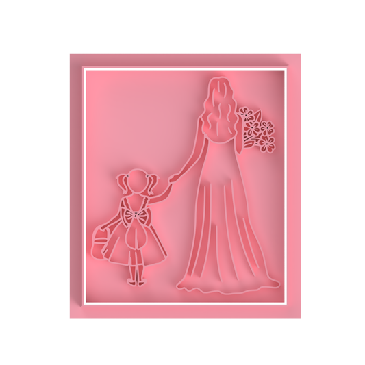 Bride and Flower Girl #2