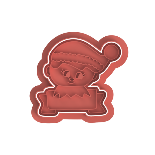 Christmas Is Coming - Elf Nameboard Male