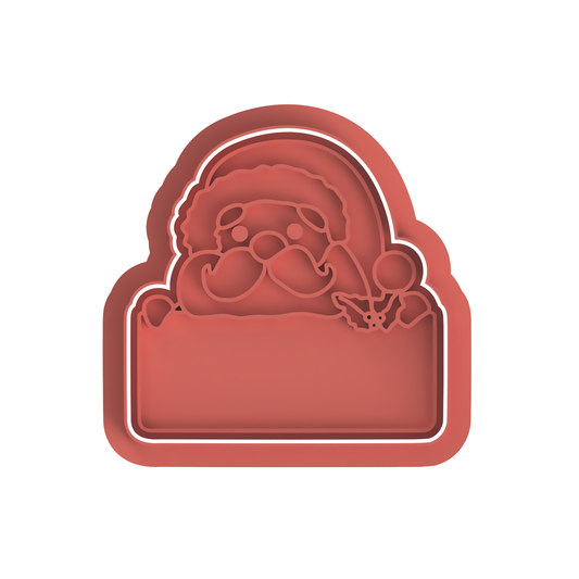 Christmas Is Coming - Santa Nameboard