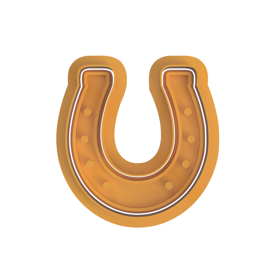 Cowgirl Horse Shoe