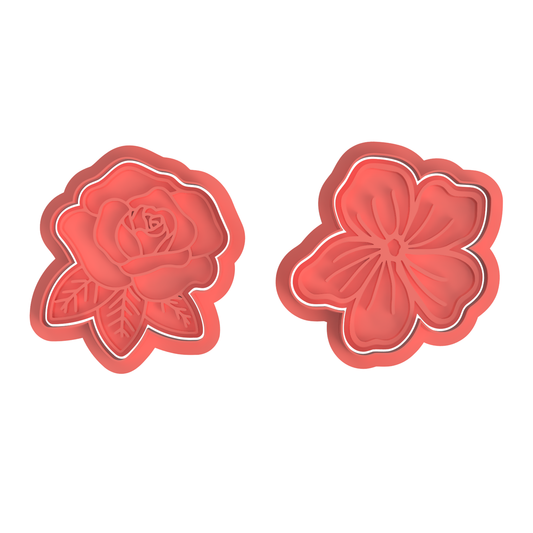 Flowers set of 2