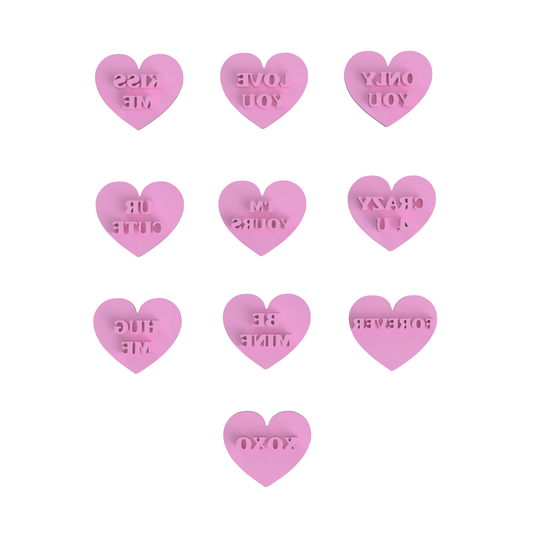 Conversation Hearts G Rated