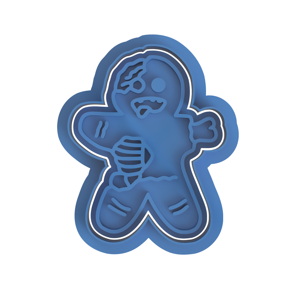Gingerbread Zombie V2 – The 3d Cutter Co