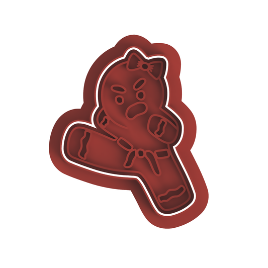 Girl Ninja Gingerbread