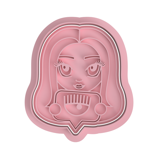 Girl with Haircomb