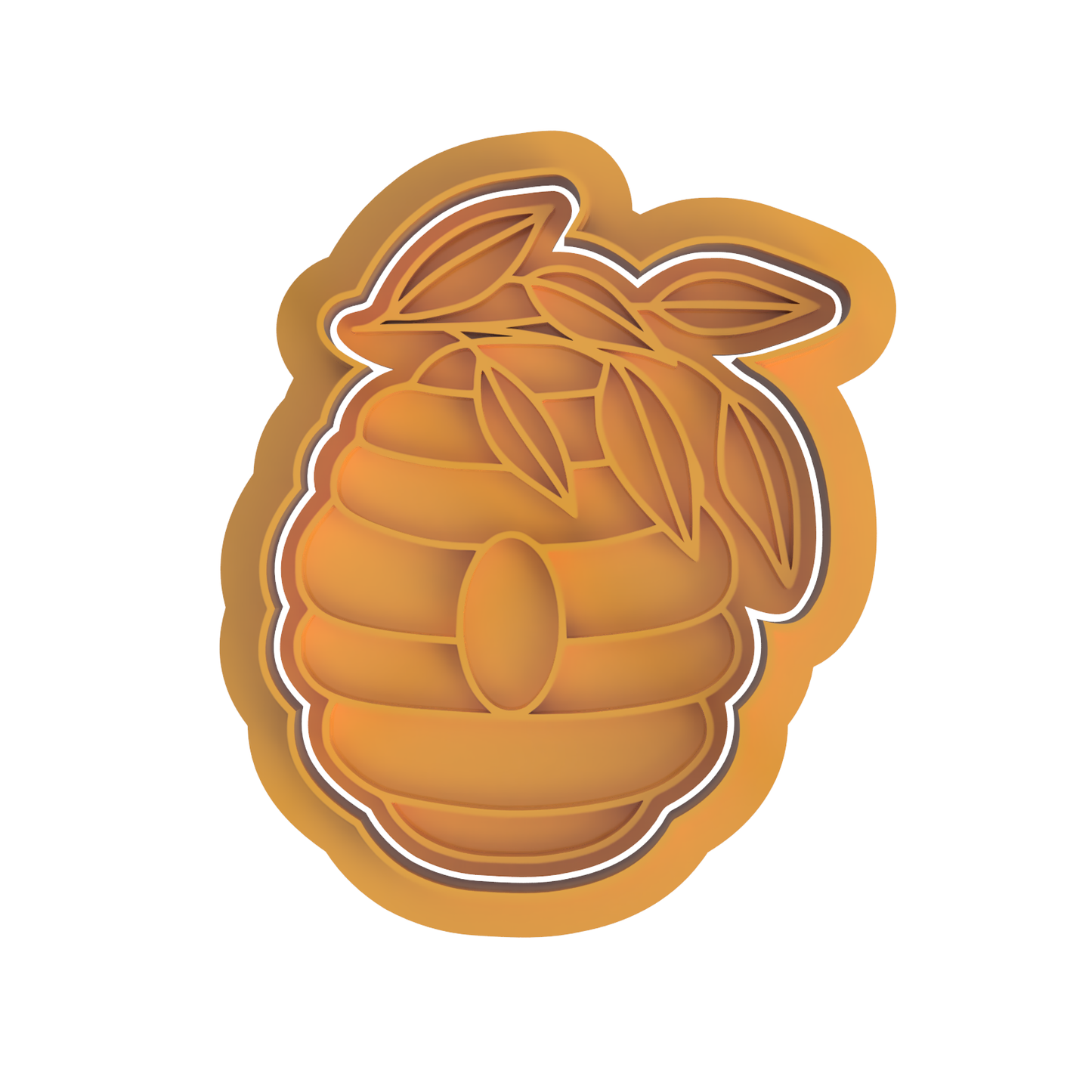 Beehive with Leaves