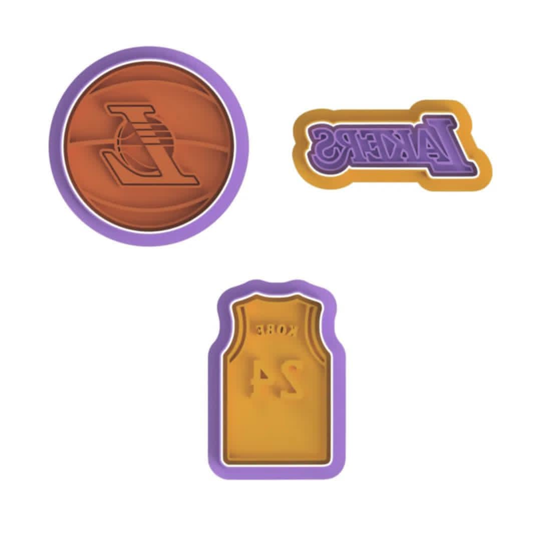 Los Angeles Lakers Basketball Set