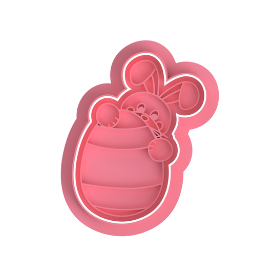 Bunny on Egg