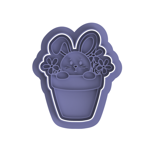 Bunny in Flower Pot