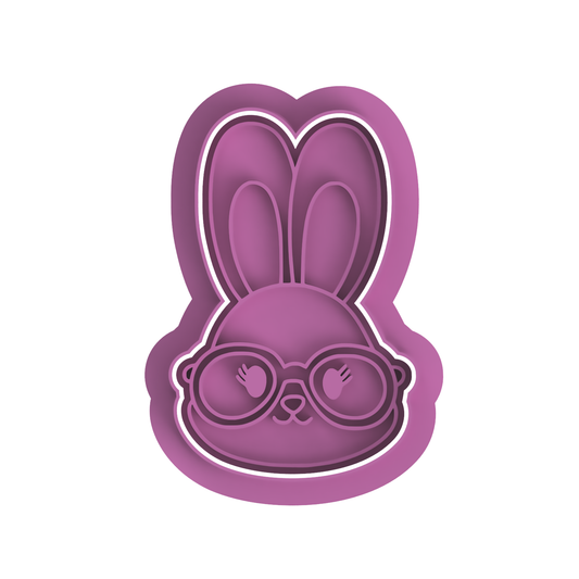 Bunny with Glasses