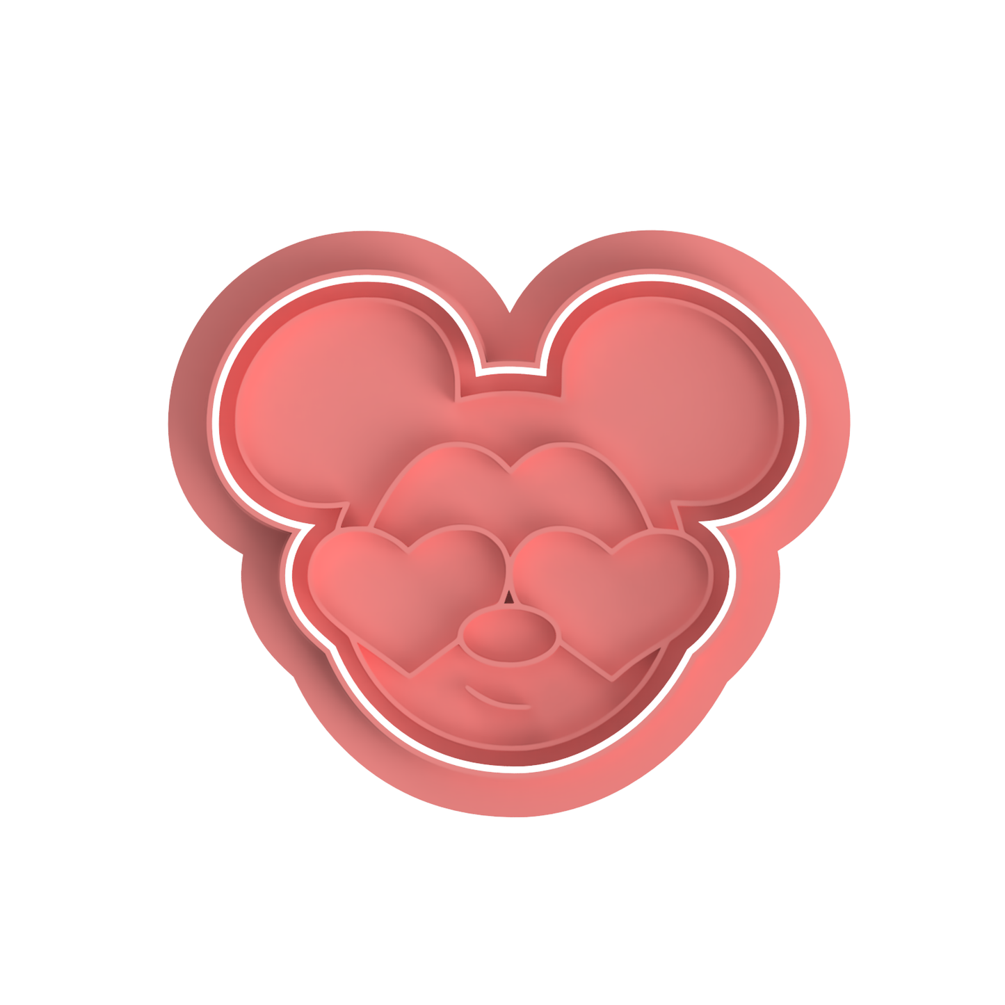 Mouse with Heart Eyes