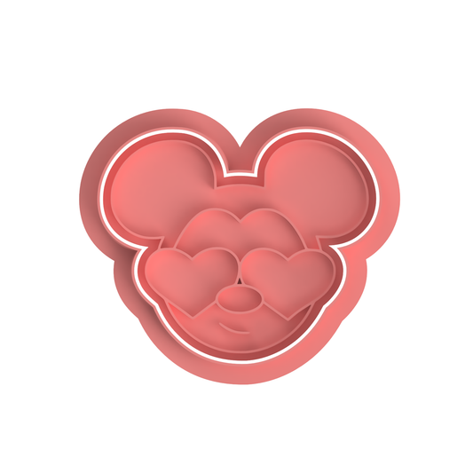 Mouse with Heart Eyes