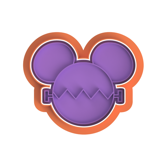 Mouse Halloween Frankenstein