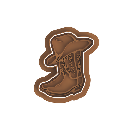 Cowboy Hat on the Boots