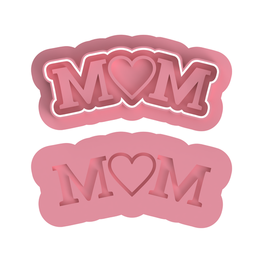 Mum with Heart Embosser / Debosser