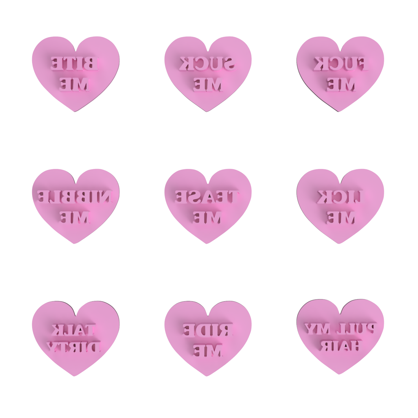 Conversation Hearts- R Rated
