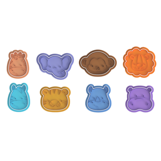 Safari Animals Head Set