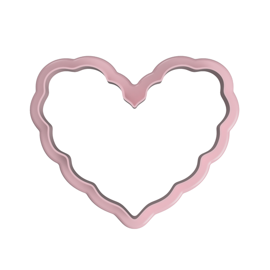 Scalloped Heart