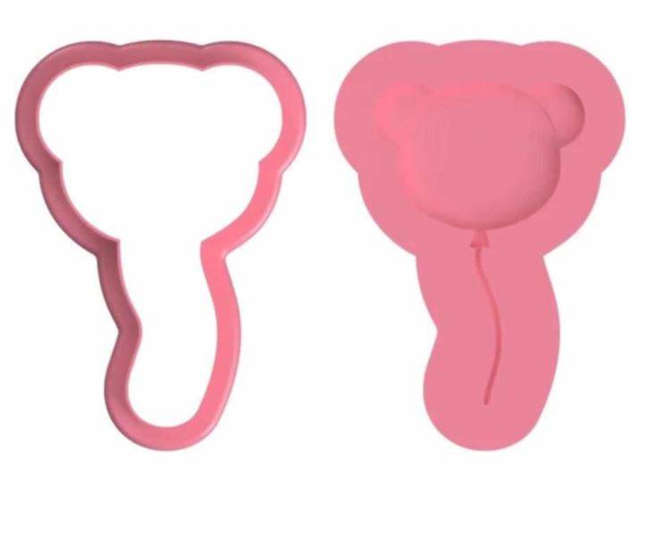 Teddy Bear Balloon Debosser and Cutter