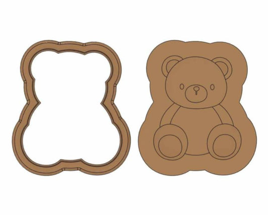 Teddy Bear Debosser Set
