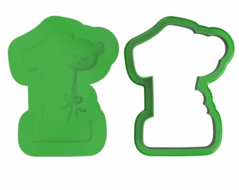 Teddy Bear One Debosser Set