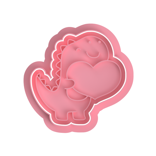 Valentine Set - Dinosaur with Heart V2