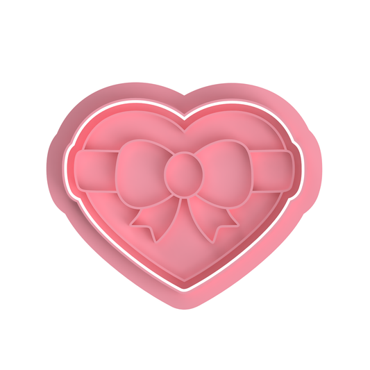 Valentine Set - Heart with Bow