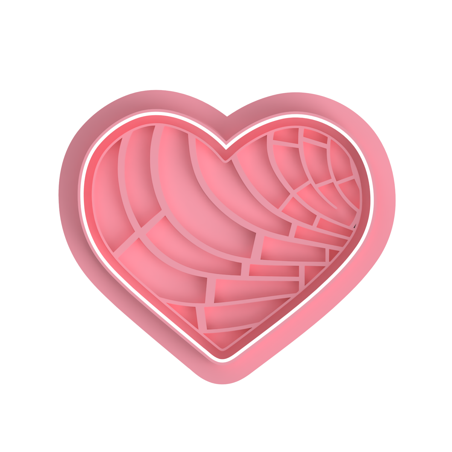 Valentine Set - Heart with Pattern