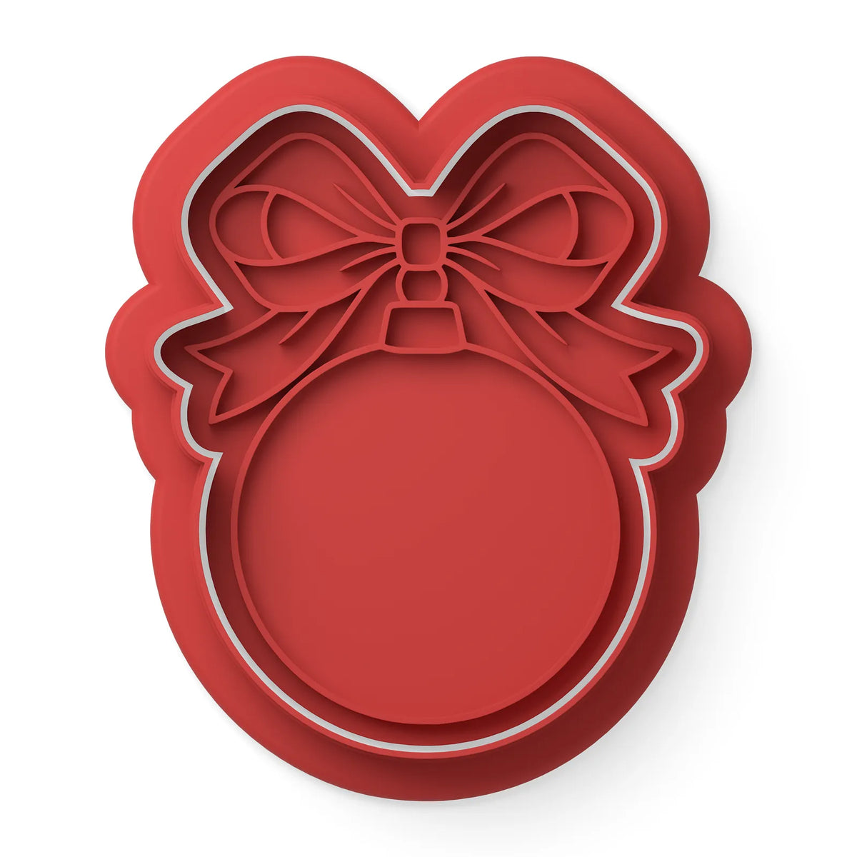 Christmas Bauble with a Bow