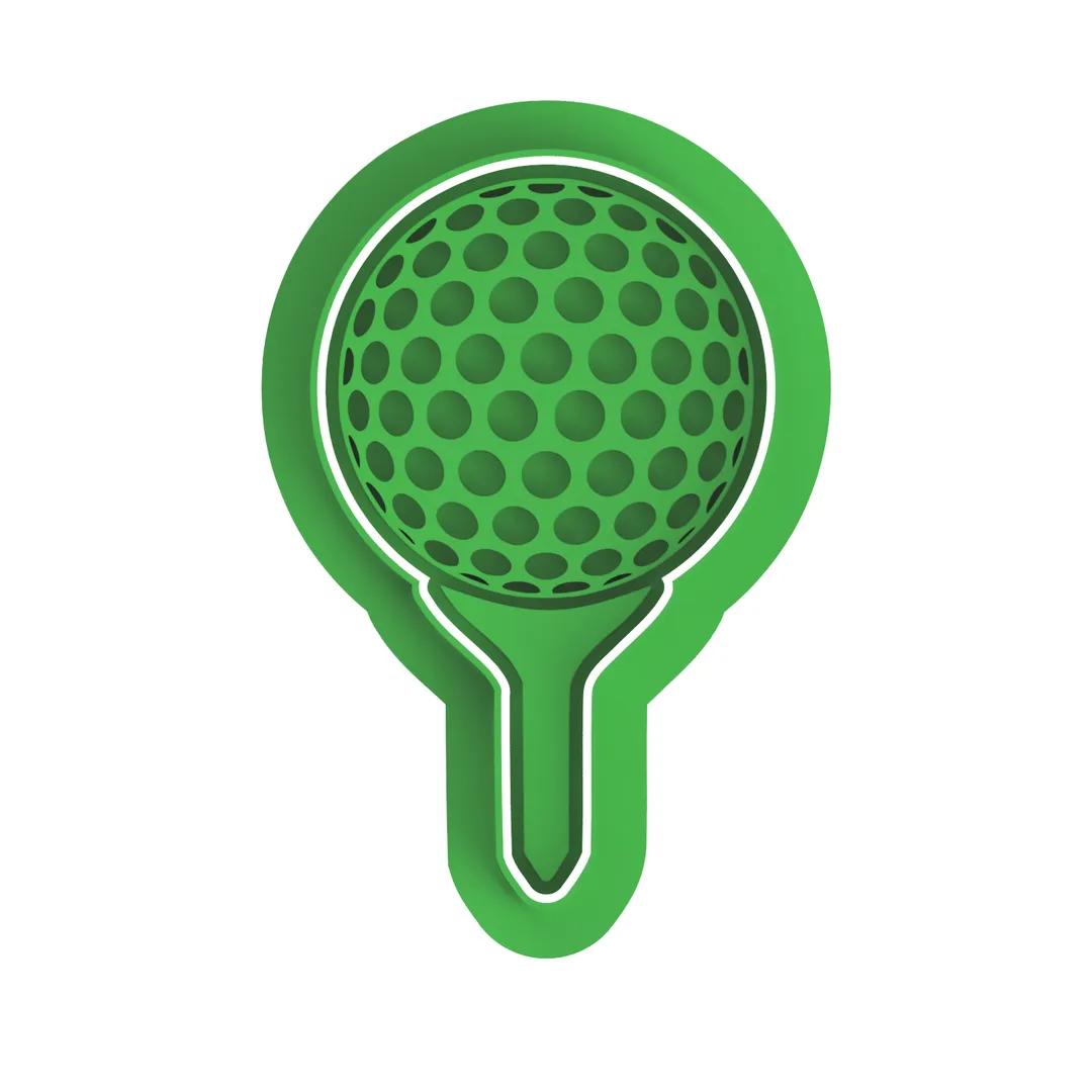 Golf Ball on a Tee