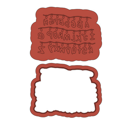 Stranger Things string lights Debosser Set