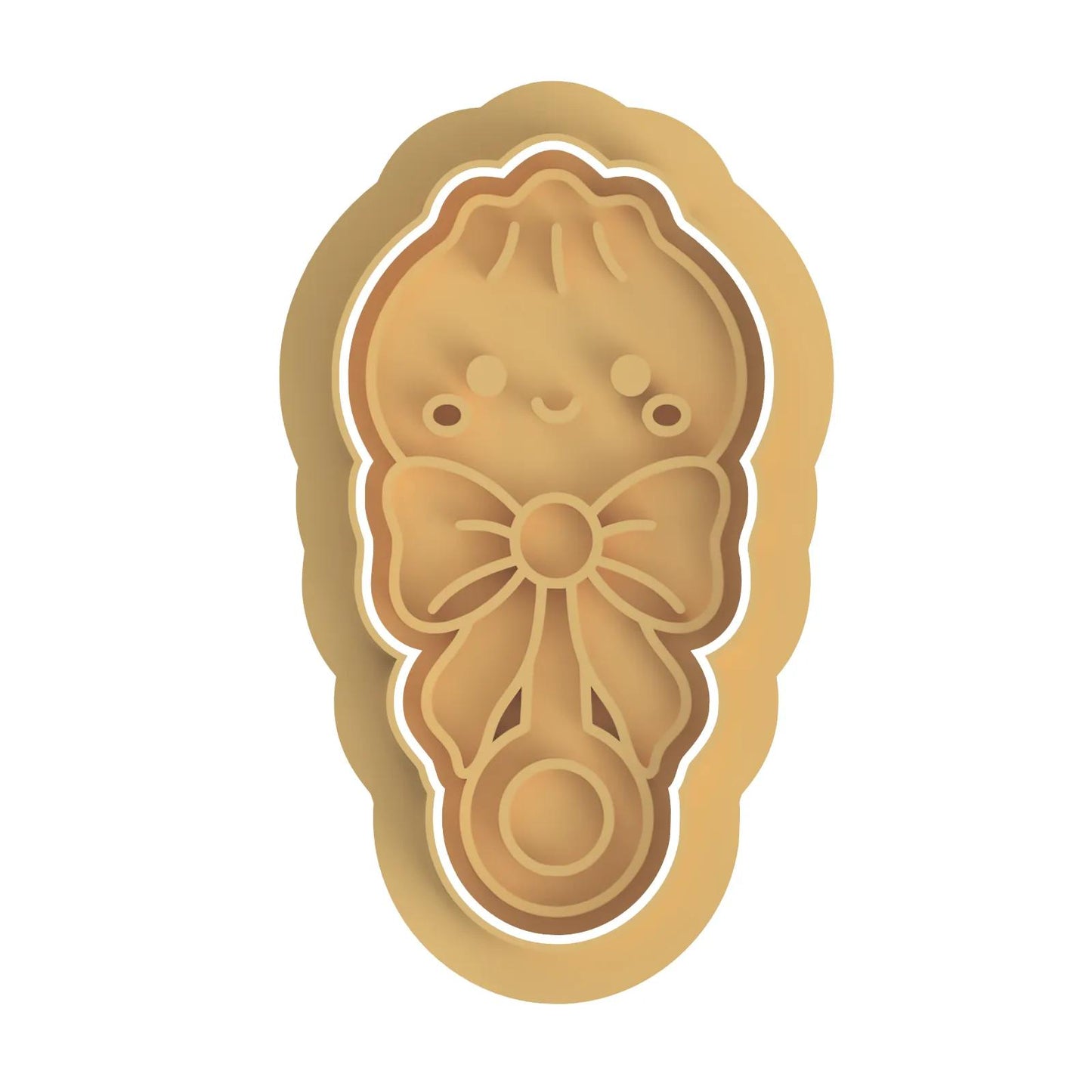 Dumpling Baby Rattle