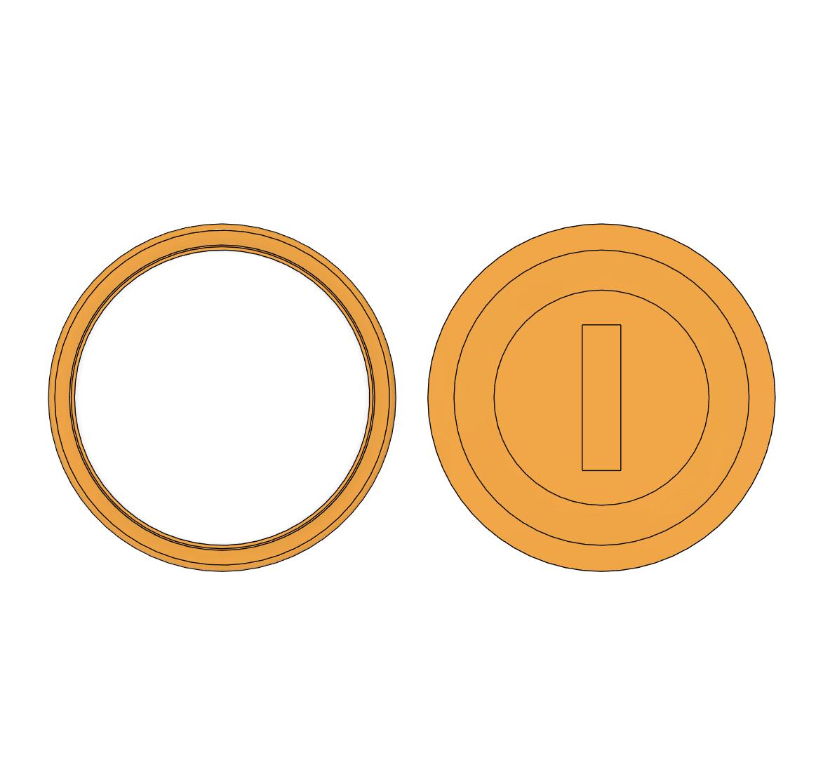 Mario Gold Coin Debosser Set